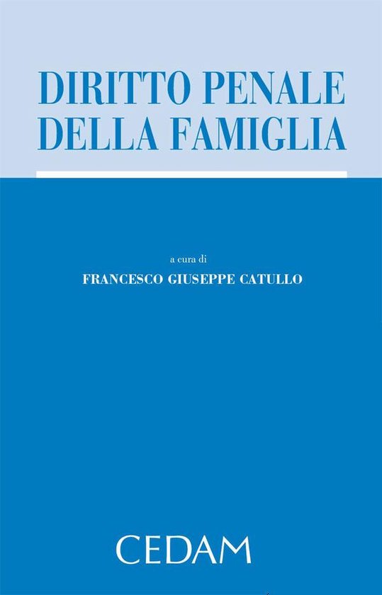 Diritto penale della famiglia - cover