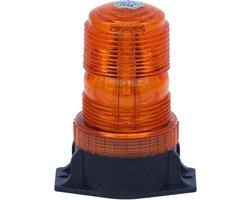 LED flash zwaailamp - E-Keurmerk - R10 - 10V-110V - Oranje