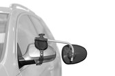 Repusel Caravanspiegel Repusel - Luxmax vlak anti-verblindings glas, lange RVS arm - Per paar