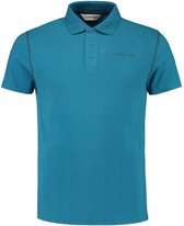 Life-Line Pidru - Anti Insect Bamboe Polo Heren Blauw