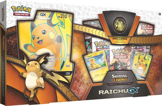 Pokémon Shining Legends Raichu GX - Pokémon Kaarten
