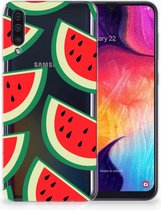 Geschikt voor Samsung Galaxy A50 Siliconen Hoesje Watermelons