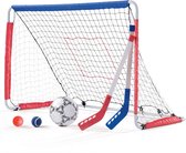 Step2 Kickback Sportnet - Voetbaldoel - Hockeydoel voor kinderen - Voetbaldoeltje 76x46x123cm
