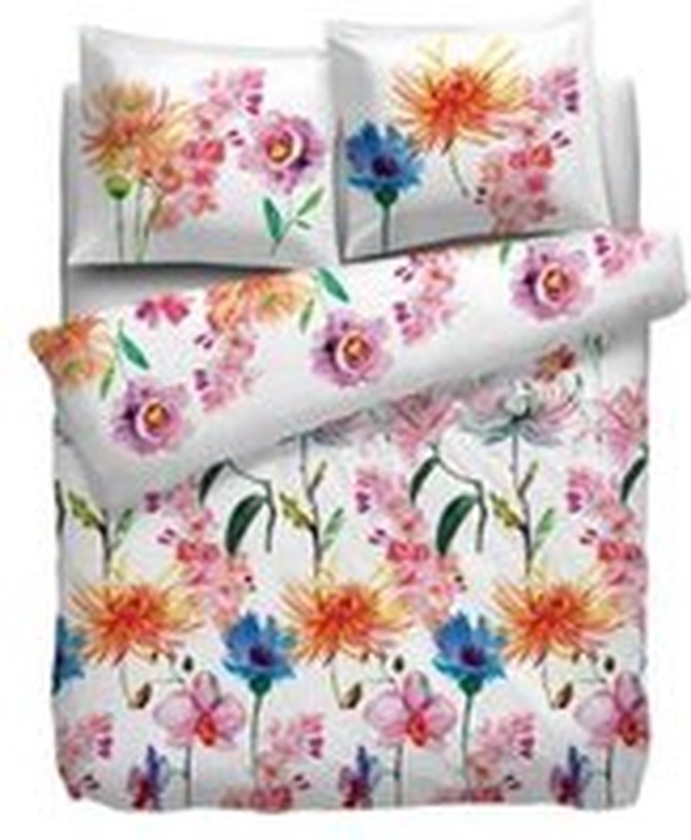 Heckettlane HNL Pure Cotton Botanic Garden - multi - dekbedovertrek - Lits-jumeaux (240x200/220 cm. + 2 slopen)