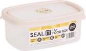Wham - Opbergbox Seal It 1,1 liter Set van 3 Stuks - Polypropyleen - Transparant