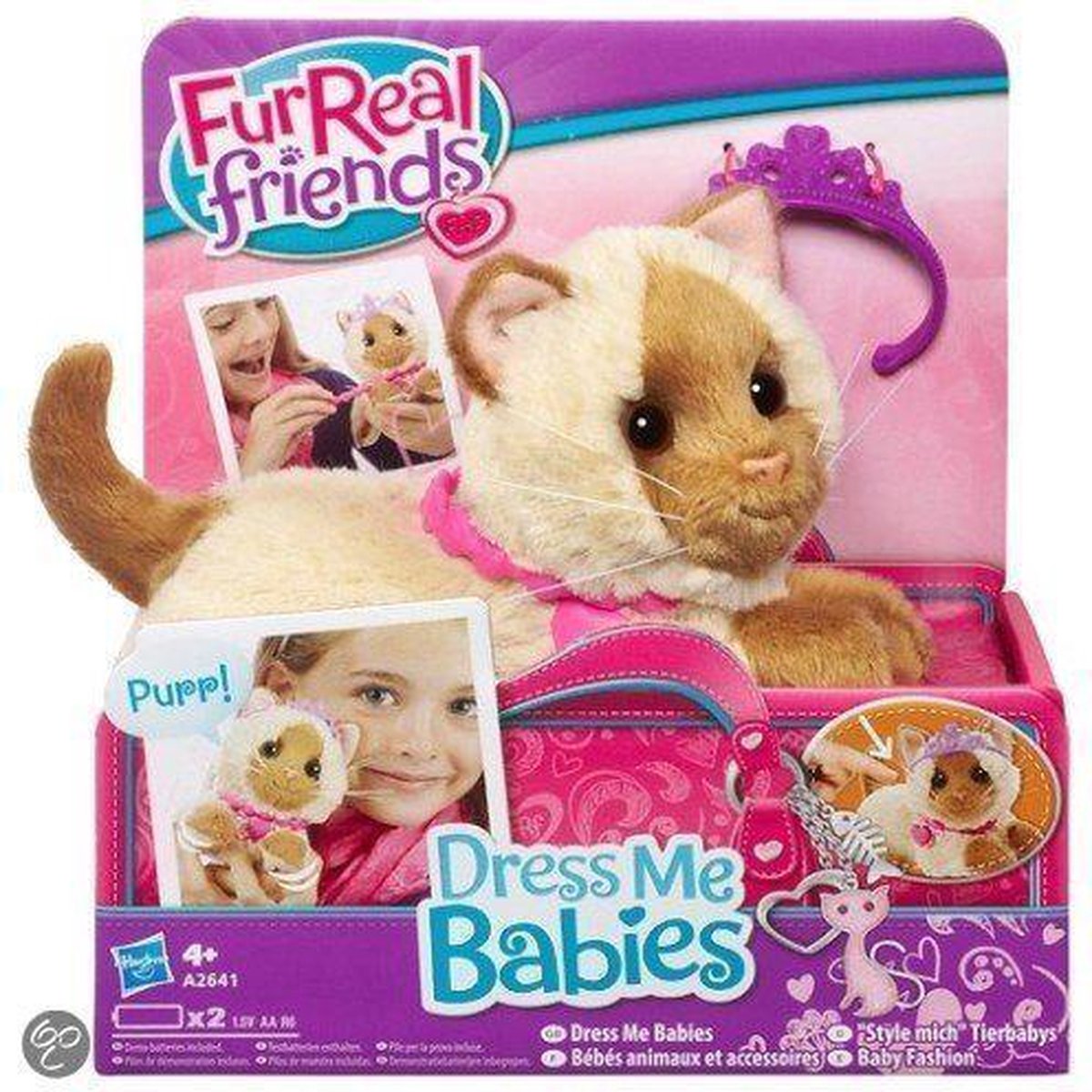 FurReal Friends Dress Me Babies Pat n' Play Pup Pet Plush