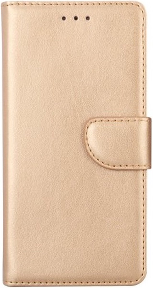 Bookcase Geschikt voor: Samsung Galaxy S6 - Goud - portemonnee hoesje