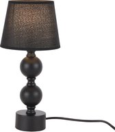 Tafellamp Jaruga 34,5xØ15,5 cm zwart E14