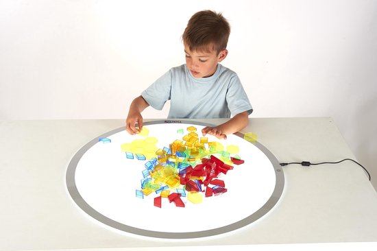 Holle geometrische blokken - transparant van Guidecraft — afbeelding 3