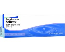 -7.50 - SofLens® Daily Disposable - 30 pack - Daglenzen - BC 8.60 - Contactlenzen