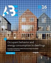 A+BE Architecture and the Built Environment  -   Occupant behavior and energy consumption in dwellings