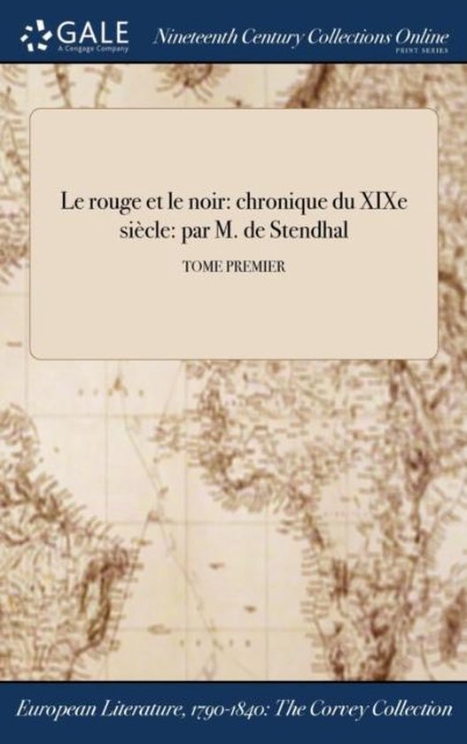 Le rouge et le noir - cover