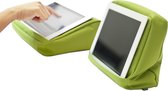 Bosign Tablet Kussen, iPad kussen, tablet standaard max 10" Lime - met binnenvak