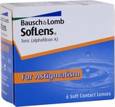-6,50 SofLens Toric For Astigmatism (cil -1,25 as 40) - 6 pack - Maandlenzen - Contactlenzen