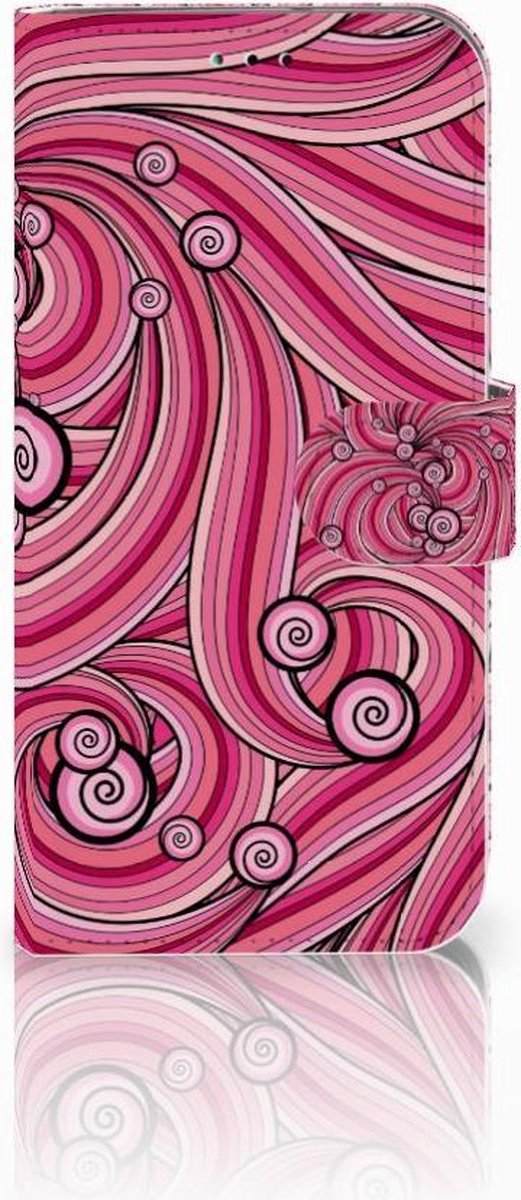 Samsung Galaxy A40 Hoesje Swirl Pink