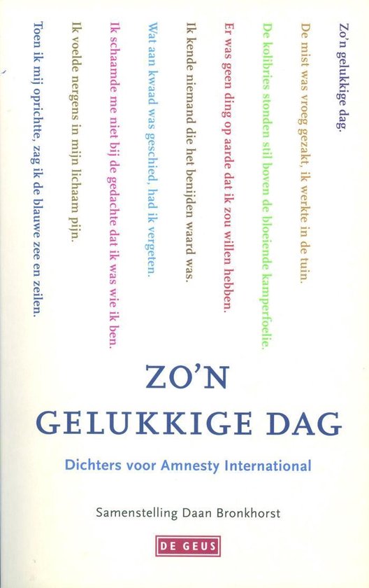 Zo'n gelukkige dag - cover