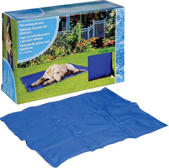 Koelmat voor huisdieren - 40x50 cm - verkoelende mat met koelgel voor katten en honden
