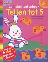 Loliebol oefenboek tellen tot 5 / 3 jaar