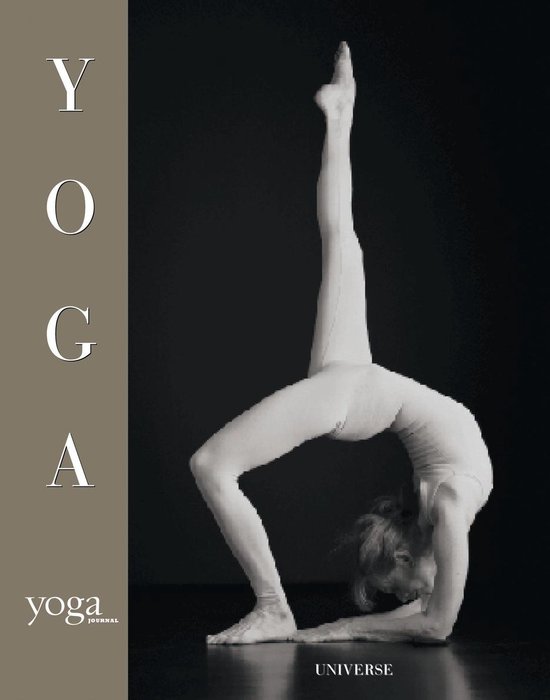 Yoga Journal: een vrouw in een stevige yogahouding.