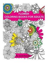 Adult Coloring Book: Flower Design Coloring Book