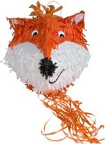 Amscan Piñata Vos 34,5 Cm Papier/folie Oranje/wit