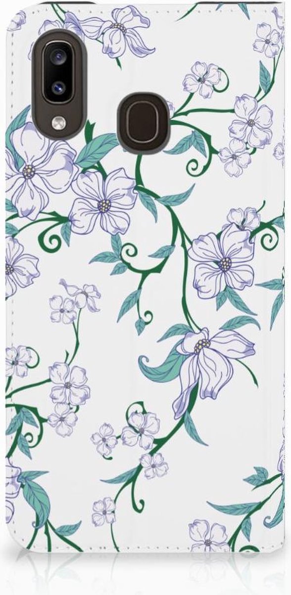Samsung Galaxy A30 Uniek Smart Cover Blossom White