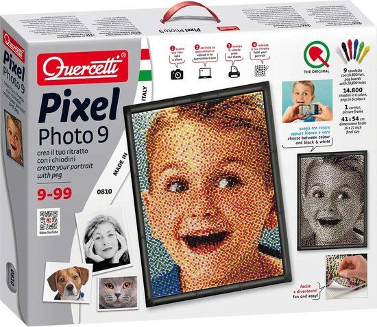 Quercetti Pixel Art 4 Take A Selfie Età 9-99 - Trilli Party