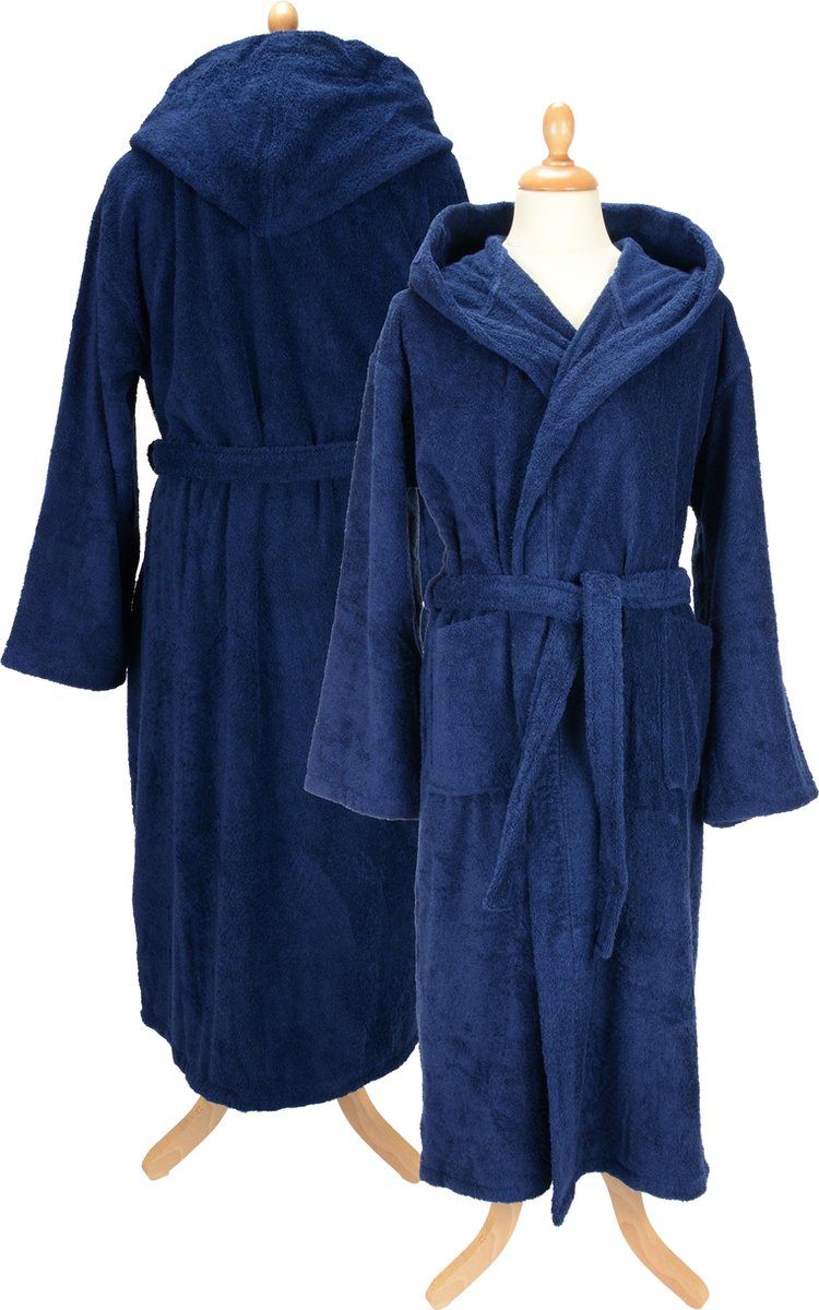 ARTG Robezz® Badjas met Capuchon Donkerblauw XS