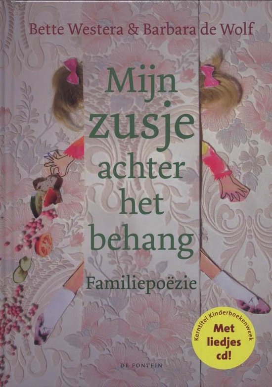 Mijn zusje achter het behang - cover