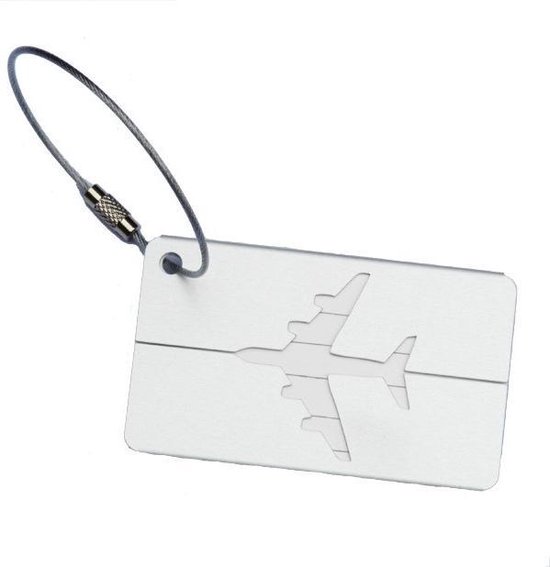 Aluminium Etiquette de Bagage en métal Etiquette de Bagage Bagage Valise Licence Avion Etiquette de Bagage en métal ZHISHANG Etiquette de Bagage 6 Couleurs