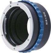 Novoflex adapter Nikon F objectief aan Nikon 1 camera
