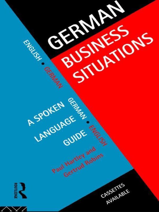 German Business Situations - cover