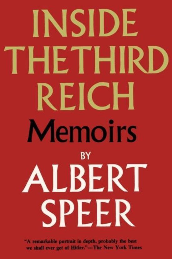Inside the Third Reich - cover
