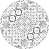 Vloerkleed vinyl rond | 10