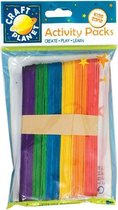 Lollipop Sticks (25pcs) - Assorted Colours (Extra Large)