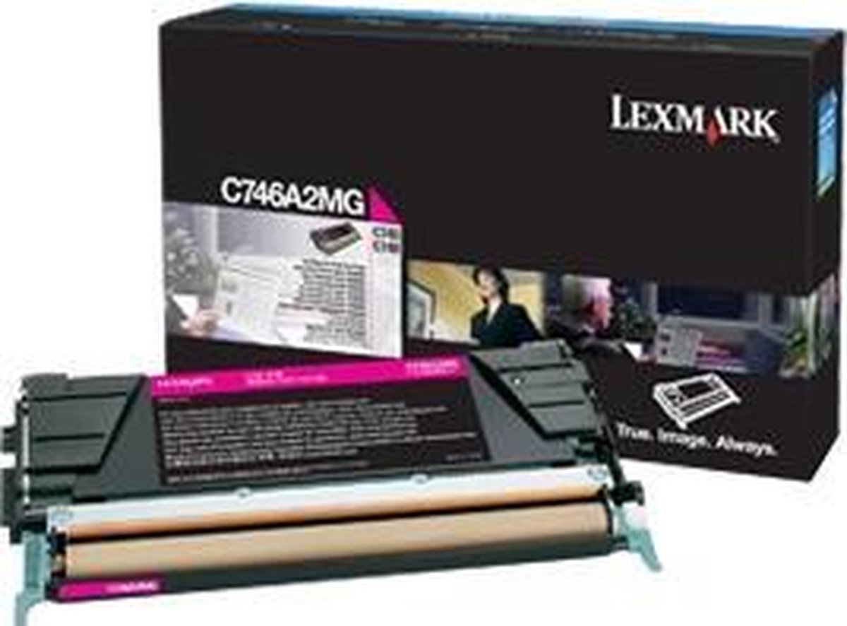 LEXMARK C746, C748 tonercartridge magenta standard capacity 7.000 pagina s 1-pack