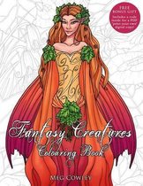 Fantasy Creatures Colouring Book