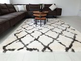 Flycarpets Atlas Vloerkleed - 160x230cm - Cream - Hoogpolig