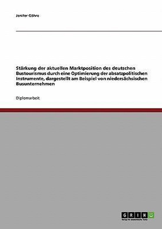 Starkung Der Aktuellen Marktposition Des Deutschen Bustouris ... - cover