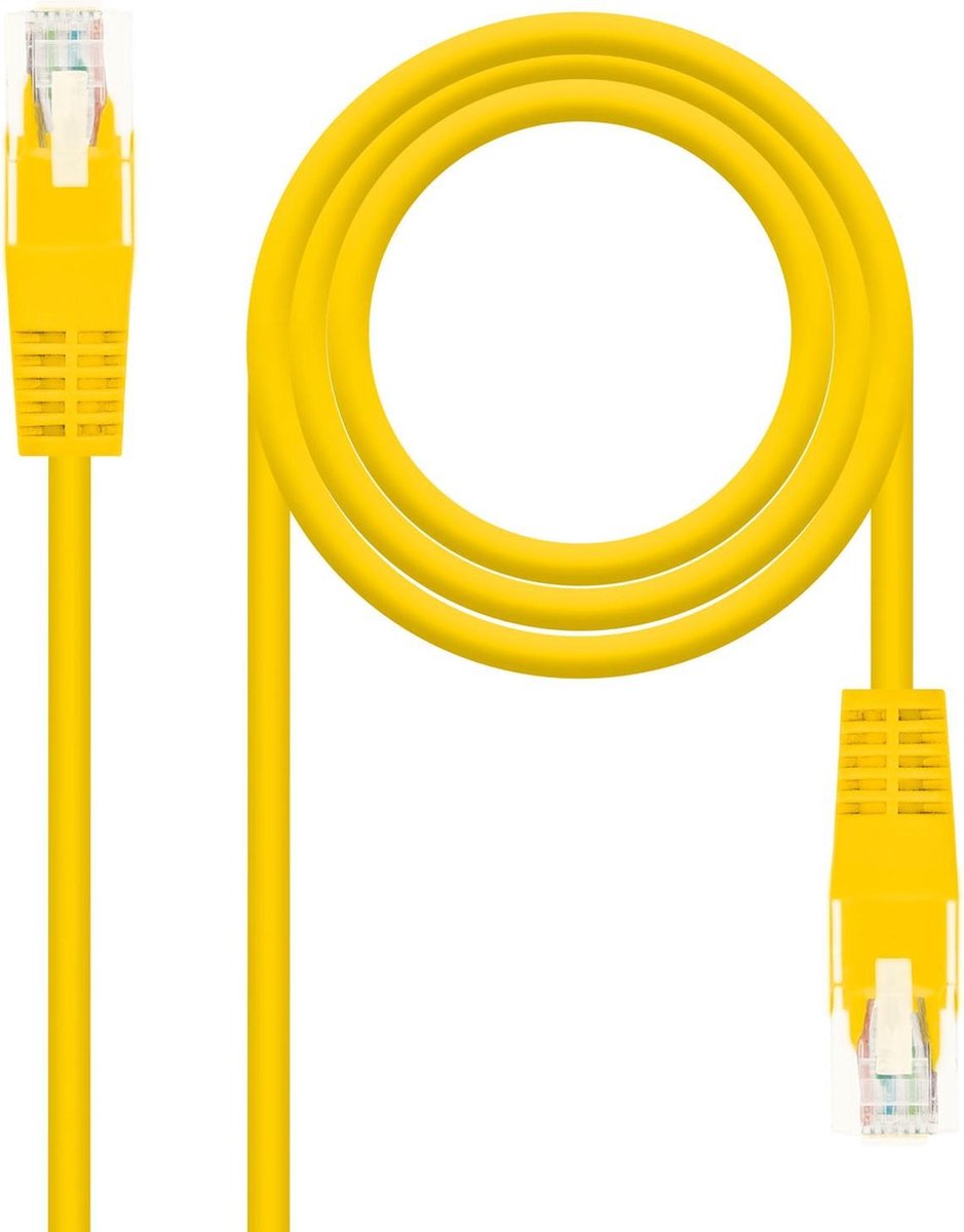CAT 6 UTP Cable NANOCABLE 10.20.0400-Y 50 cm