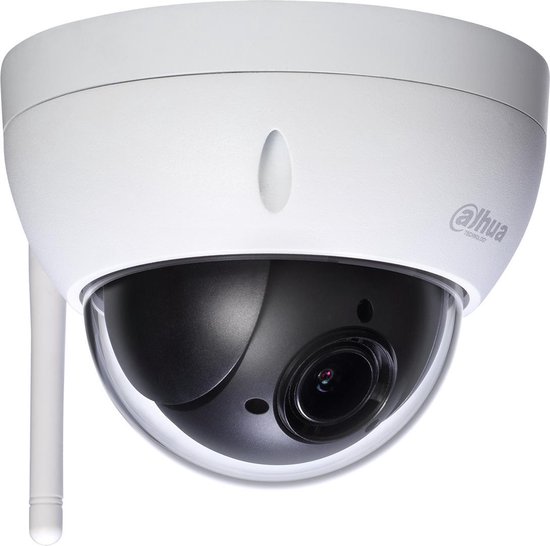 2MP Dahua PTZ WiFi IP PoE mini dome beveiligingscamera met 4 x optische zoom (DH-SD22204T-GN-W)