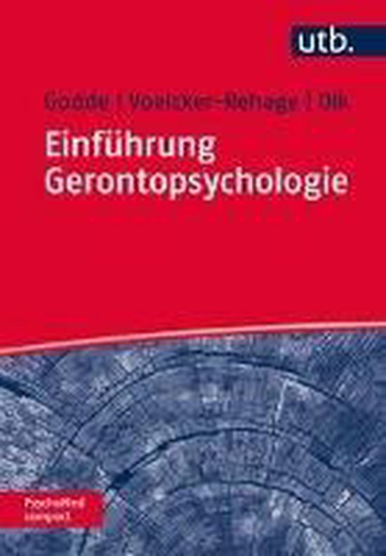 EinfÃ¼hrung Gerontopsychologie - cover