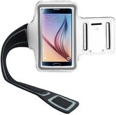 Handige Mobielhouder Arm Voor Hardlopen - Wit - Armband - Telefoonhouder - Muziek - Joggen - Sporten - Fitness - Cardio