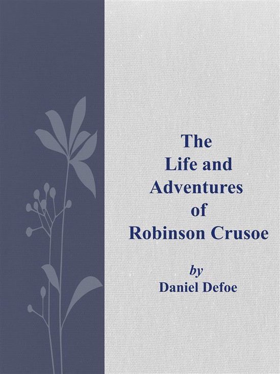 Omslag van The Life and Adventures of Robinson Crusoe