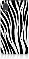 Hoesje Geschikt voor iPhone XR Zebra