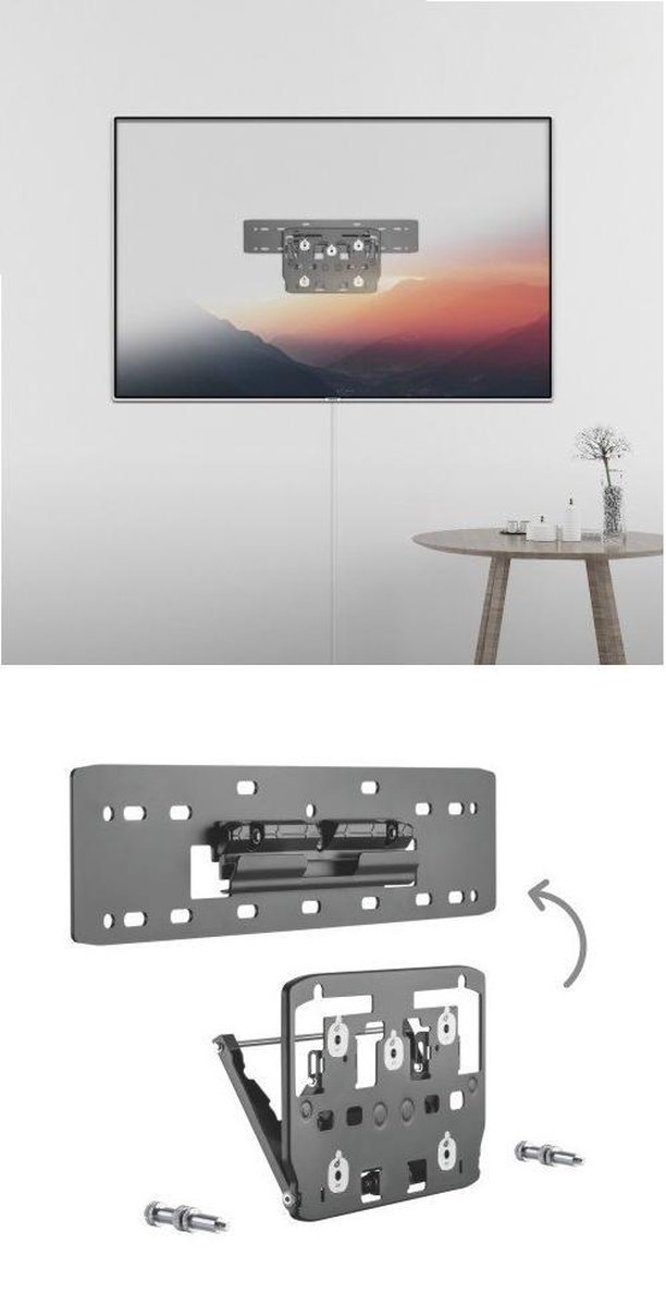 Floreren jaloezie Grondig No Gap TV Muurbeugel Voor Samsung Q Series 55-65 Inch - (Qled) Q7/Q8/Q9 -  Kantelbaar -... | bol.com