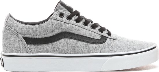 Vans Ward Sneakers Heren - Maat 44,5 - (Textile) Gray/White | bol.com