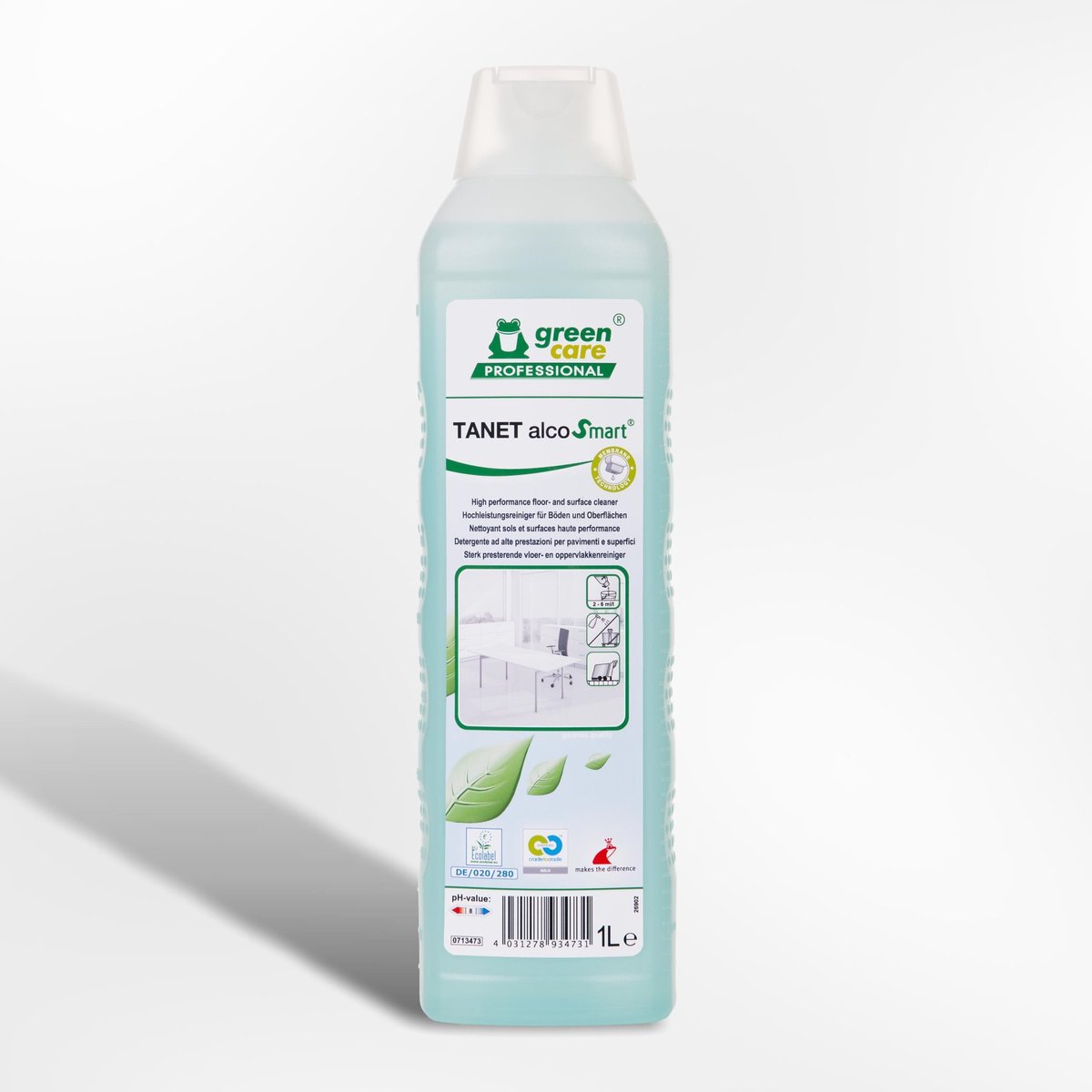 Goedkoopste Tana - vloer- en interieurreiniger - TANET alcoSMART - 1 Liter met Ecolabel