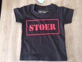 Baby T-Shirt met opdruk ''stoer'' maat 68