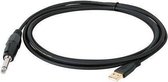DAP Audio UCI-20 USB-Jack instrument interface kabel, 3 meter